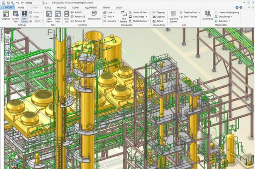 طراحی پایپینگ با pdms